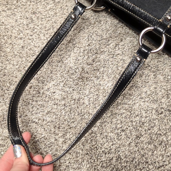 Coach H0878-F12346 Black Tote Purse - Picture 6 of 7